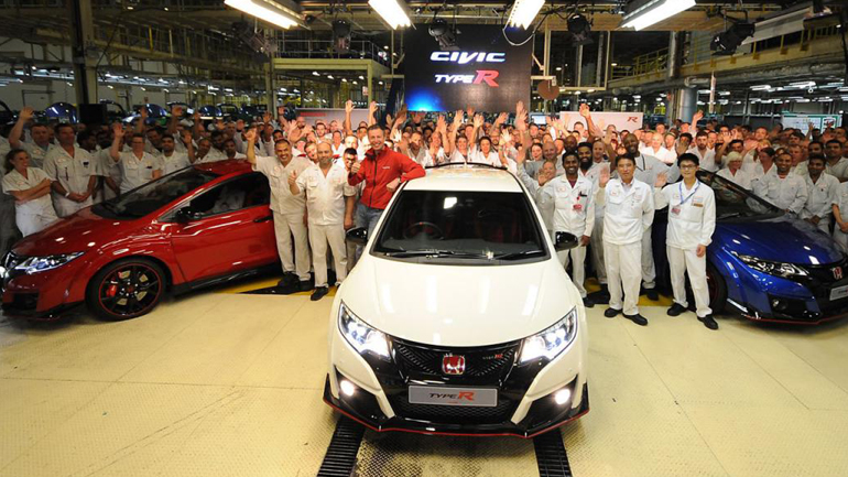 Έτοιμα τα πρώτα Civic Type R